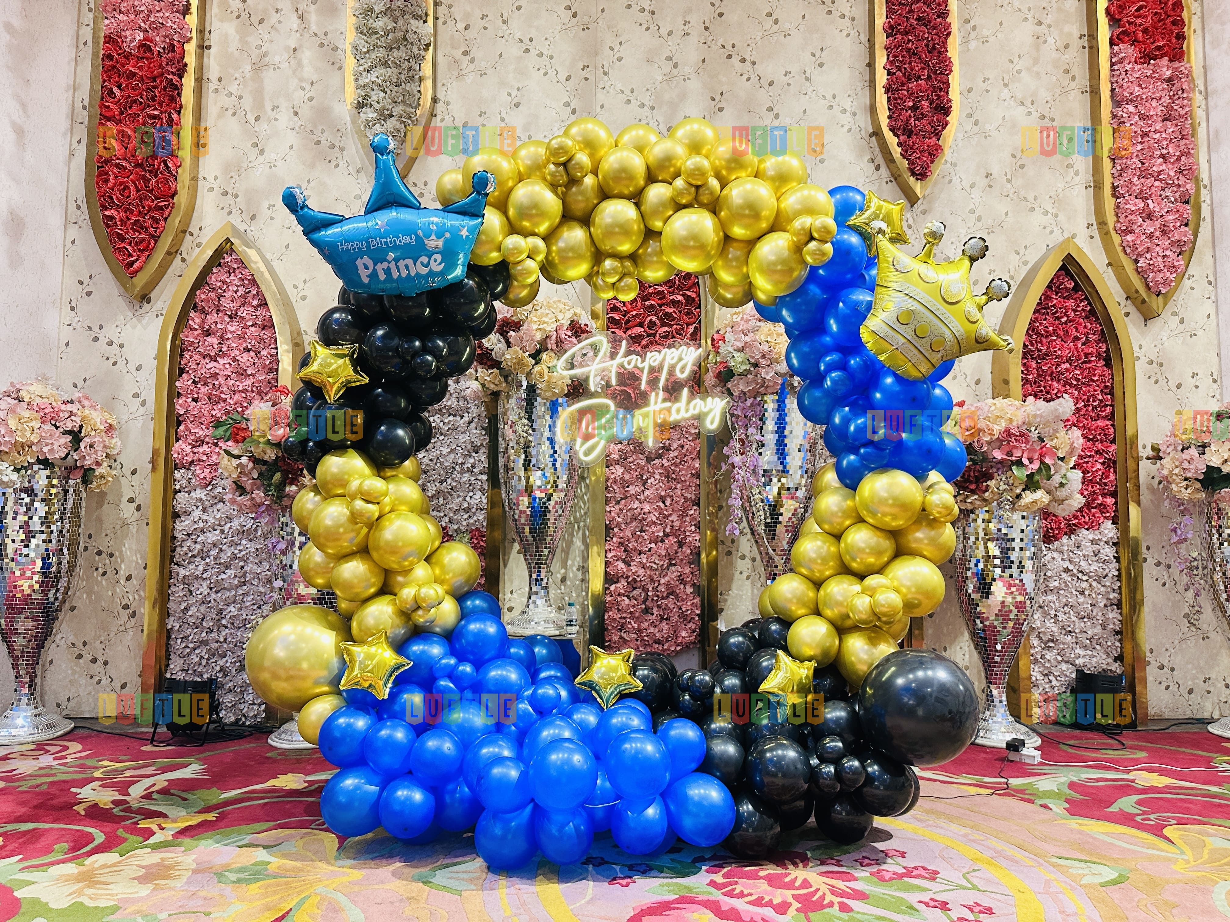 Balloon decoration in Paschim Vihar by Luftle